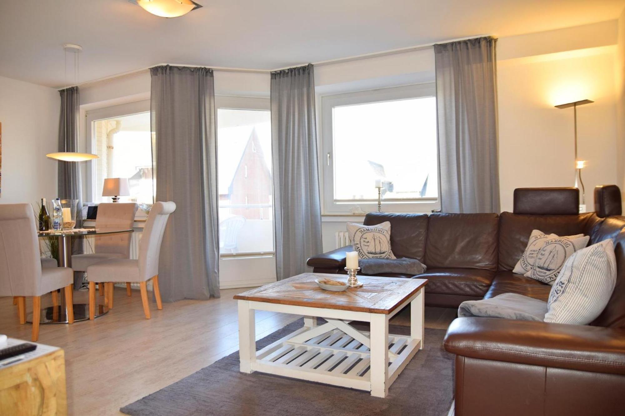 App Seebrise In Westerland Mit Balkon Am Strand Inkl Parkplatz ภายนอก รูปภาพ